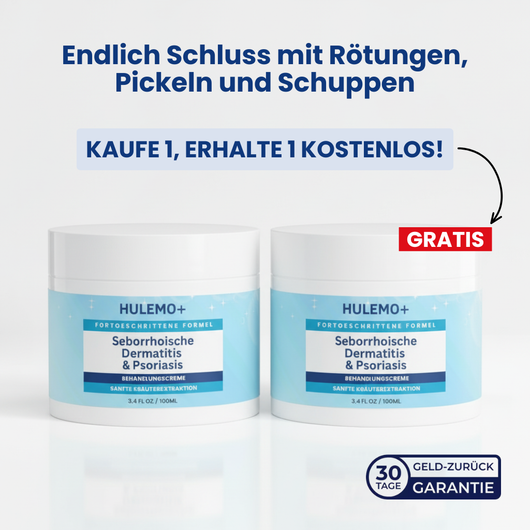 Hulemo® Die Lösung bei gereizter Haut und Schuppen