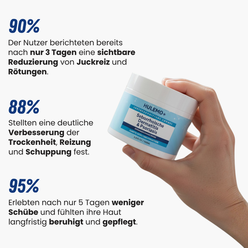 Hulemo® Die Lösung bei gereizter Haut und Schuppen