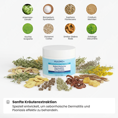 Hulemo® Die Lösung bei gereizter Haut und Schuppen